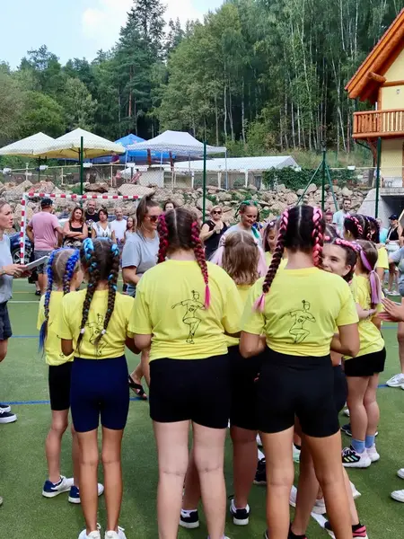 Hřiště pro akce v kempu U Hrocha