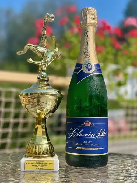 Pohár pro vítěze akce v kempu U Hrocha