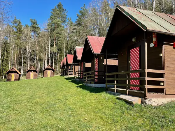 Chatky v kempu U Hrocha