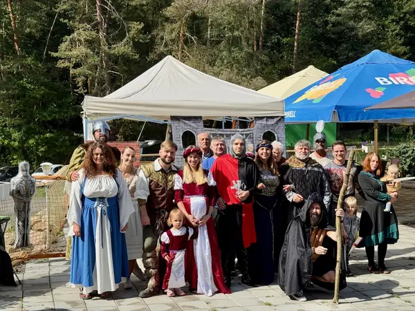 Rodinná oslava v kempu U Hrocha