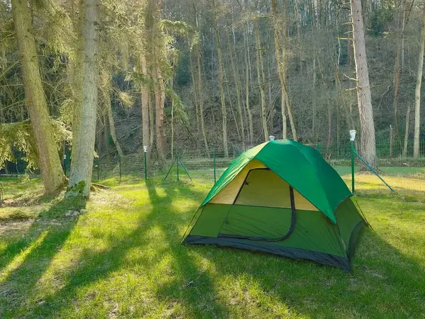 Stanová louka kempu U Hrocha